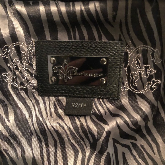 Mackage black leather jacket XS - Picture 4 of 4